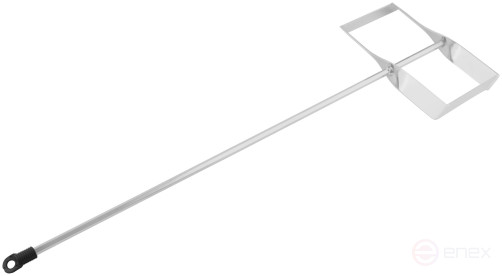 Миксер для строительных смесей оцинкованный усиленный Профи 212х700 мм