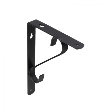 Shelf holder meth. SONATA 250*170*25*3 , black AKS