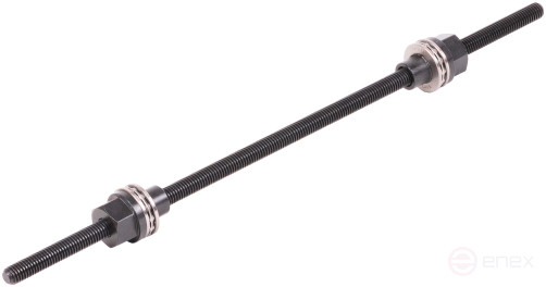 Threaded stud M10 L-450 mm with nuts (Avtodor) 40916