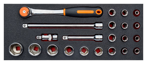 A set of end heads of modular design FF1E2203