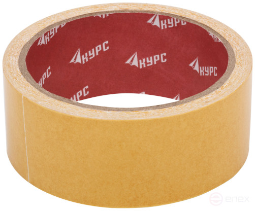 Лента-скотч клейкая двусторонняя 38 мм х 10 м