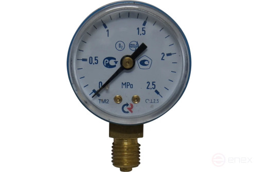 Манометр МДМ-25 50 мм, М12х1.5, 25 атм Brima