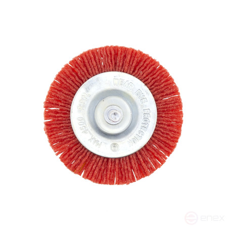 Кордщетка для дрели нейлоновая, радиальная, 75мм, Чеглок (10/120)