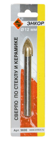 Drill bit for glass and ceramics 12 mm