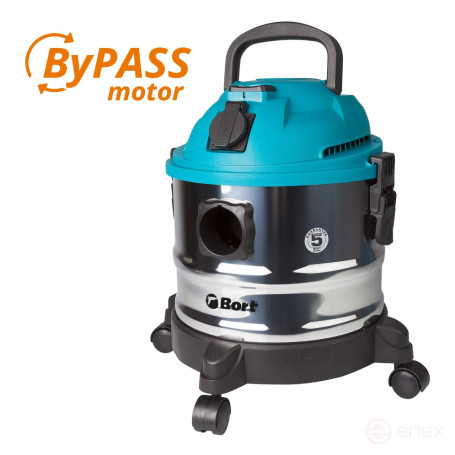 Vacuum cleaner for dry and wet cleaning BORT BSS-1015