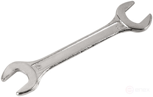 Ключ рожковый, хромированное покрытие 17х19 мм