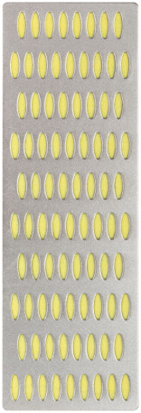 Abrasive diamond bar 150x50 mm, P 400 (yellow)