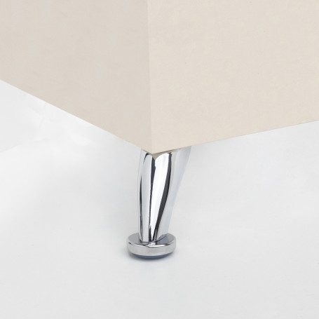 Опора меб. мет. D-712 h100 хром AKS