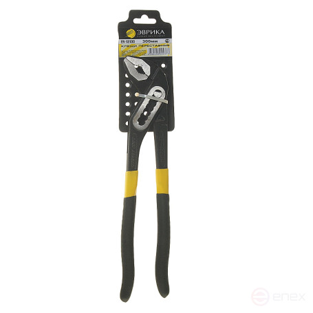 ER-13130 universal adjustable pliers, black powder coating 300mm EUREKA 1/36