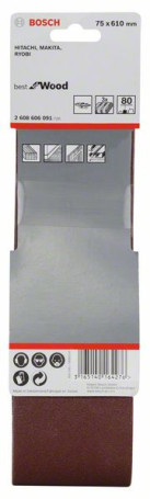 Set of 3 X440 X440 75 x 610 mm, 80