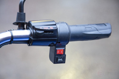 Cargo electric tricycle Rutrike Voyage K 1300 60V800W, dark blue