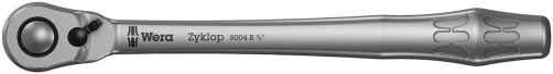 8004 B Zyklop Metal Switch Ratchet, with reverse, DR 3/8" x 222 mm