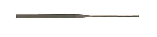 Flat blunt-nosed file without handle, 160 mm, notch drachevaya