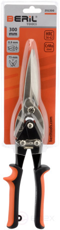 Ножницы по металлу 300мм универсальные BERIL