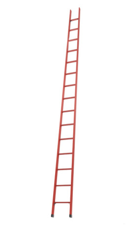LSP-4,0AT fiberglass Telecom ladder, abrasive coating of steps h=4000mm, steps 15