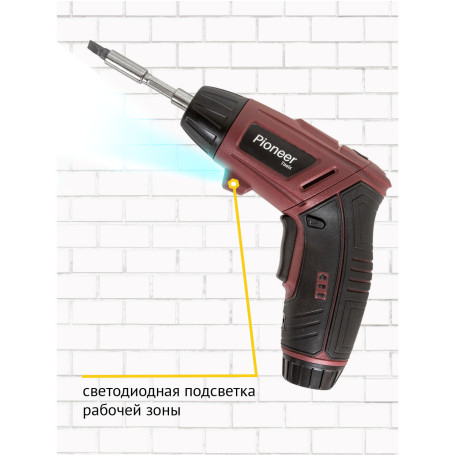 Pioneer CS-M0401 Cordless Screwdriver