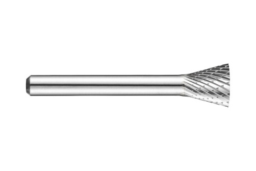 Conical reverse borehole Ø 12.7 mm