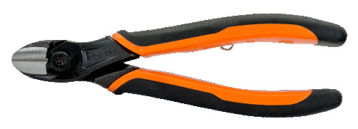 Кусачки-бокорезы с рукоятками ERGO, оксидированные, 180 мм, промышленная упаковка