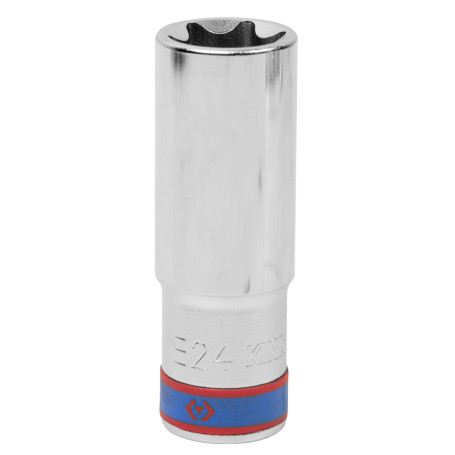 Головка торцевая TORX Е-стандарт 1/2", E24, L = 77 мм KING TONY 427524M