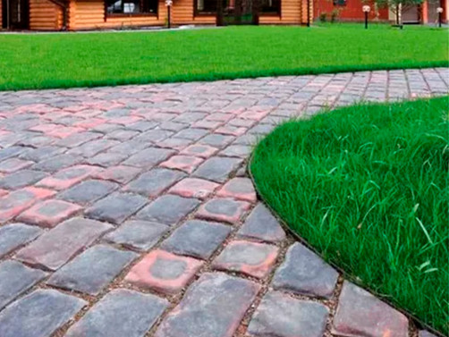 Garden STAFF reinforced curb length 3 meters height 80 mm 1 piece