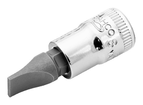 1/4" End head with screw insert with 4.5mm slot 6709F-4.5
