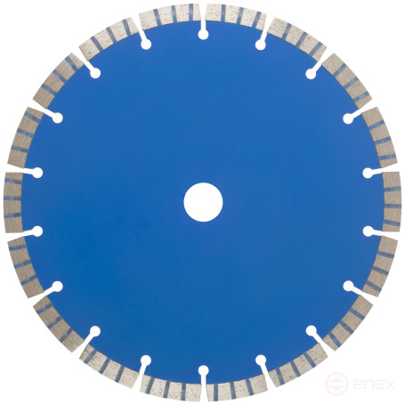 Диск отрезной алмазный турбо-сегментный, 230 x 2,7-2,8 x 10 x 22.2 мм