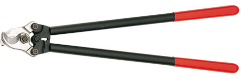 Кабелерез, рез: кабель Ø 27 мм (150 мм², AWG 5/0), L-600 мм, стальной корпус, чёрн., 1-к ручки, сменная ножевая головка