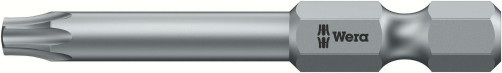 867/4 Z IPR TORX PLUS® (5-lobe TORX) бита 5-лучевая, с отверстием под штифт, вязкая твёрдость, хвостовик шестигранный 1/4" E 6.3, 15 IPR x 89 мм