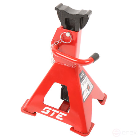 Стойка ремонтная 4т h=340-510мм 2 шт с быстрым подъемом штока GTE