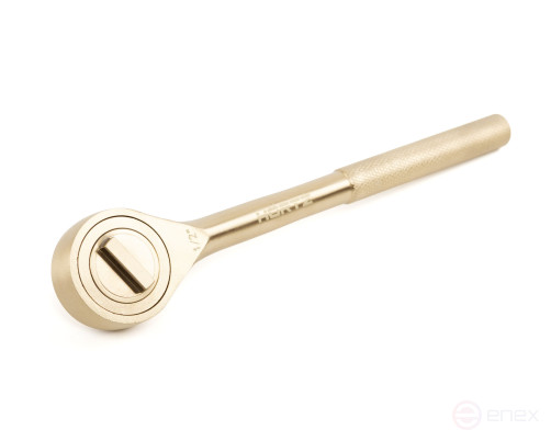 1/2" ratchet wrench with switch intrinsically safe alloy AlCu 120-1004, HORTZ