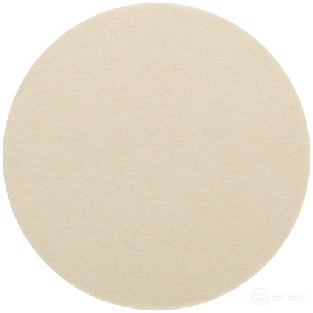 Насадка полировальная под липучку, 125 мм, фетровая (войлок), Cutop Profi