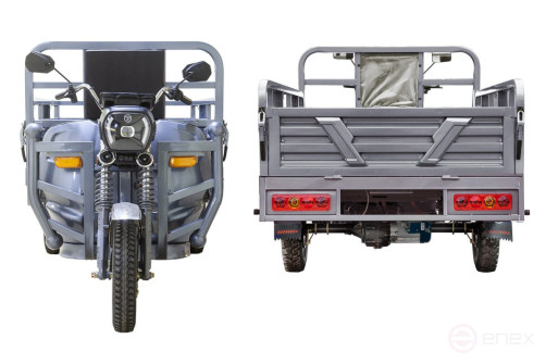 Cargo electric tricycle Rutrike Titan NEXT 2000 60V1500W, blue