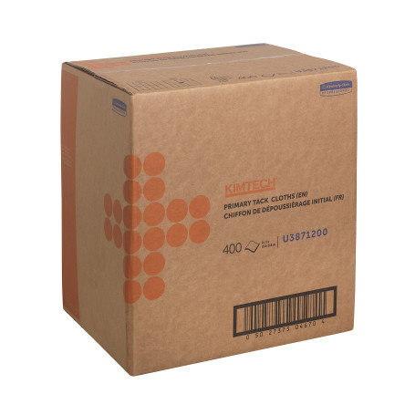 Kimtech® Auto Липкие салфетки для первичной подготовки поверхности - Сложенная / Белый (4 упаковок x 100 листов)