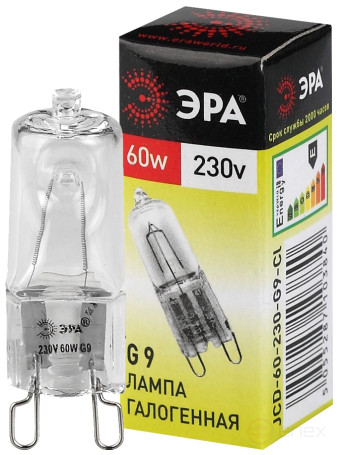 Halogen lamp ERA JCD-60-230V-G9-CL 60W Capsule Warm white light G9