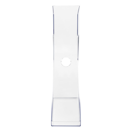 Paper tray vertical STAMP "Asset", transparent, width 70mm