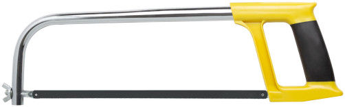 300 mm metal hacksaw, plastic rubberized handle, oval frame