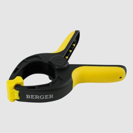 Струбцина клещеобразная 160 мм, зажим до 15кг BERGER BG1928