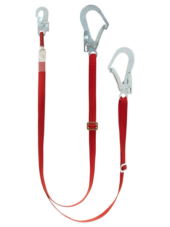 Двойной ленточный строп строп с амортизатором Веста модель Ад длина 1,7 метров