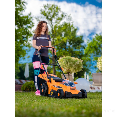 Аккумуляторная газонокосилка Villager VILLY 4340E-2BCB, бесщёточная