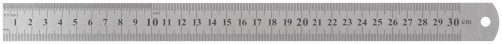 Stainless steel ruler 300x28 mm