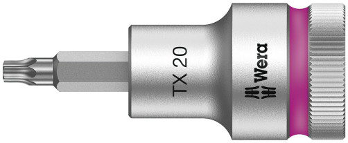 8767 C HF TORX® Zyklop Головка торцевая со вставкой, DR 1/2", с фиксацией крепежа, TX 20 x 60 мм