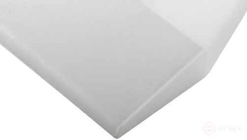 White rubber spatula 80 mm