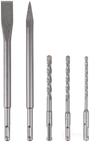 MAX-PRO Rotary hammer mounting 800 W; 0-1100 rpm; 2.8 J; 3 modes; L/W/M-30/26/13; 3.4 kg; SDS-PLUS; anti-vibration handle; rubber inserts; cut