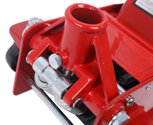 Домкрат подкатной 3т 130-460мм двухпоршневой GTE