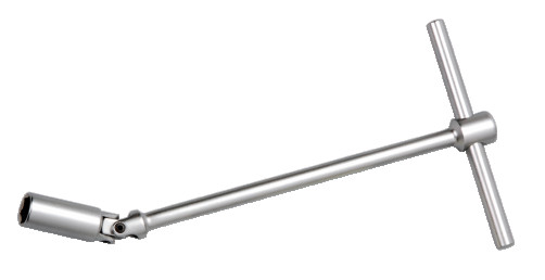 Ключ свечной Т-образный с шарниром, 16 мм