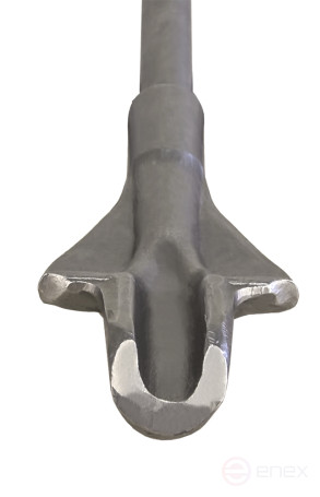 Зубило SDS-plus канальное ПРАКТИКА 22 х 250 мм , с отвалом (773-811)