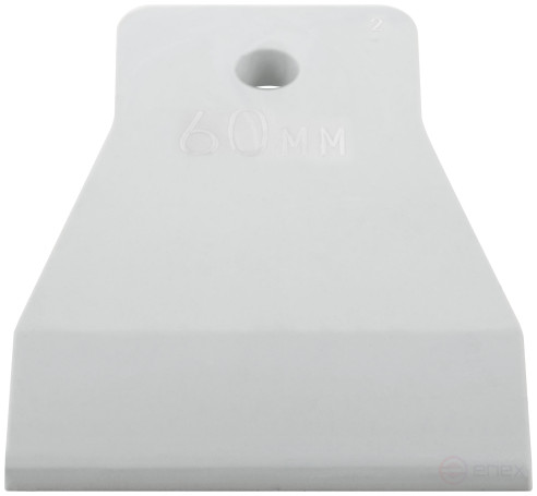 White rubber spatula 60 mm
