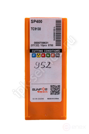 SP400 PC TC9135 Пластина твердосплавная ИПК