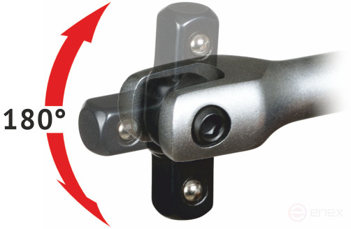 Вороток шарнирный (1/2"; L=250mm) (АвтоDело) 39700