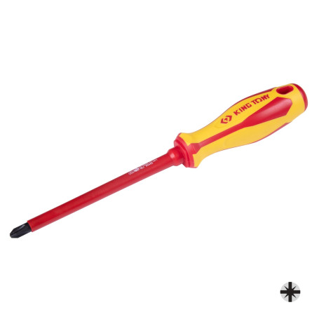 Phillips Phillips screwdriver, PH3, 150 mm, dielectric KING TONY 14710306
